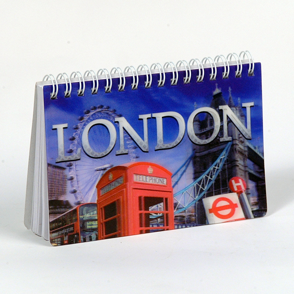 3D Cover Small Size Custom Notepad