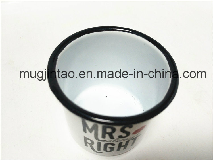 Hot Sale Enamel Metal Mug for Daily Life