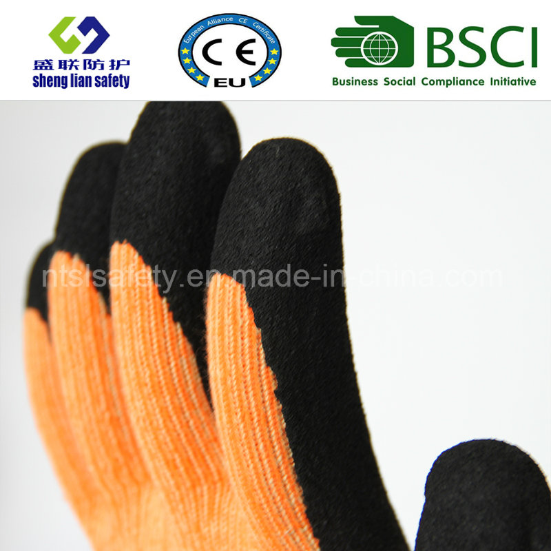 Nitrile Coating, Sandy Finish Safety Work Gloves (SL-NS118)