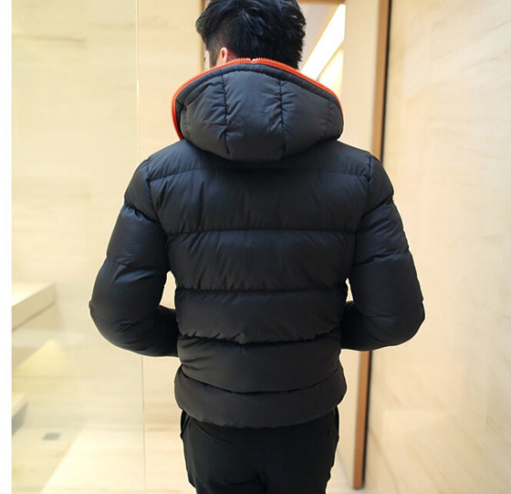 2016 Wholsale High Quality Hooded with Zipper Men Winter Jacket