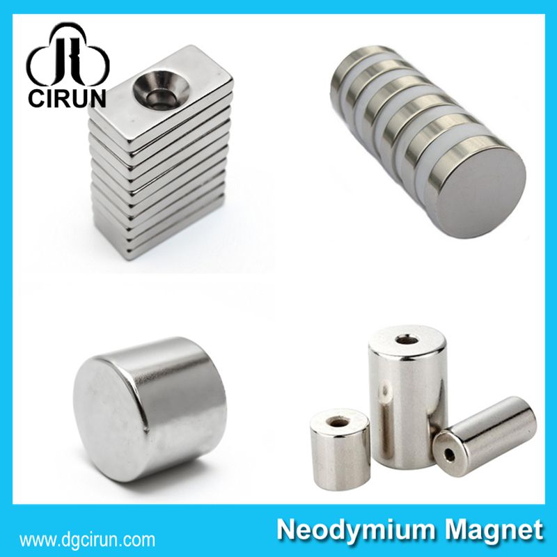 China Manufacturer Super Strong High Grade Rare Earth Sintered Permanent Separator Magnet/NdFeB Magnet/Neodymium Magnet