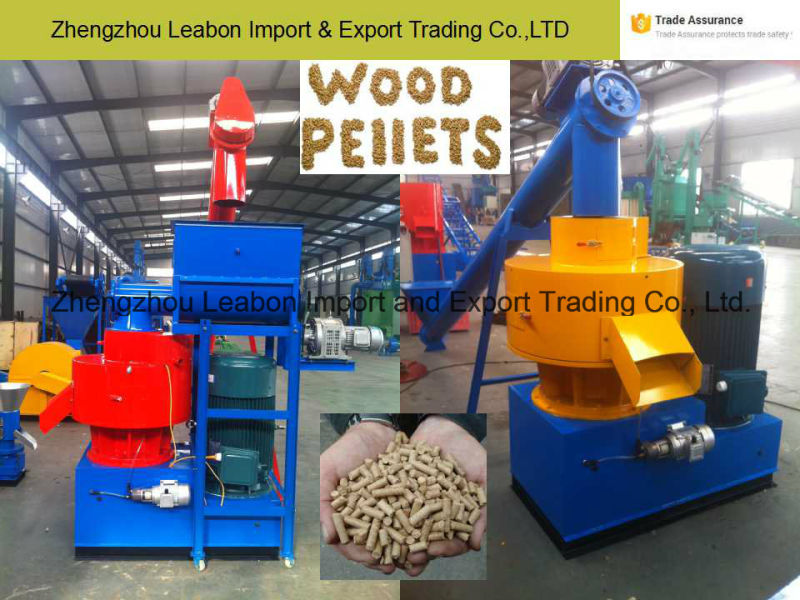 Leabon Veritical Ring Die Wood Biomass Fuel Pellet Mill Machine