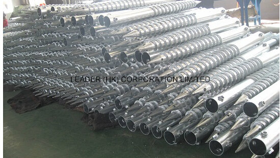 Solar Energy Hot DIP Galvanized Ground Screw