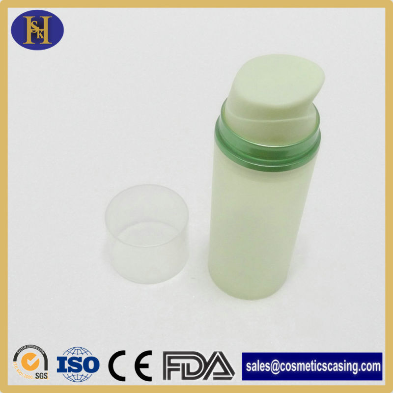 China Supplier Empty Frosted Bubble Cleanser Airless Bottle