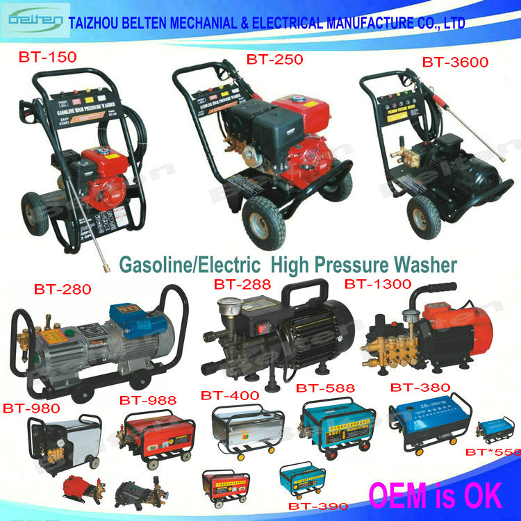 Electric High Pressure Water Washer High Pressure Washer with Price