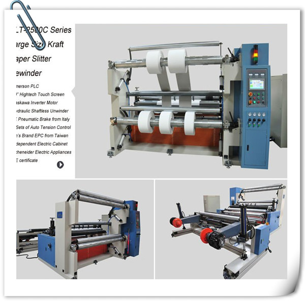 Coreless Paper Roll Slitting Machine (JT-SLT-1300C)