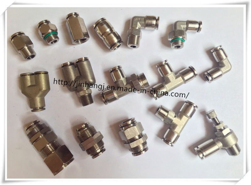 Stainless Steel Male Branch Tee Pneumatic Fittings