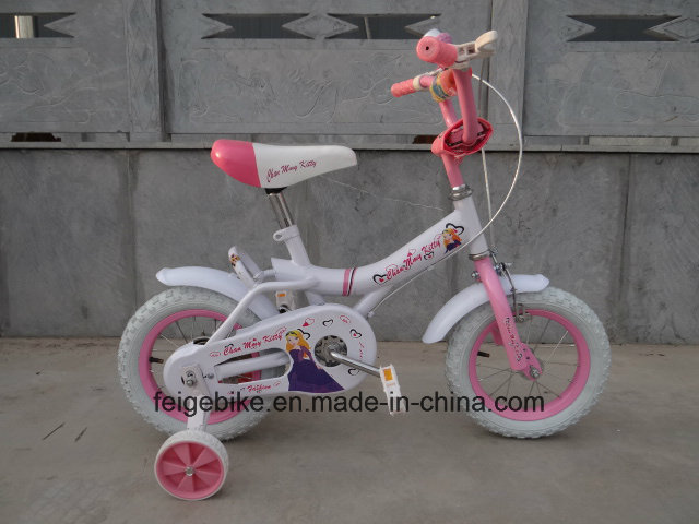 Best Seller White Tire Girl Children Bicycles Kids Bikes (FP-KDB-17042)