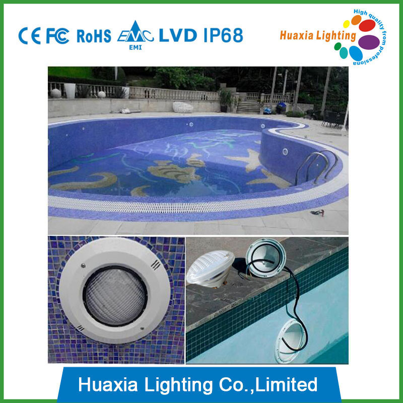 42W RGB Resin Filled LED Underwater Swimming Pool Light