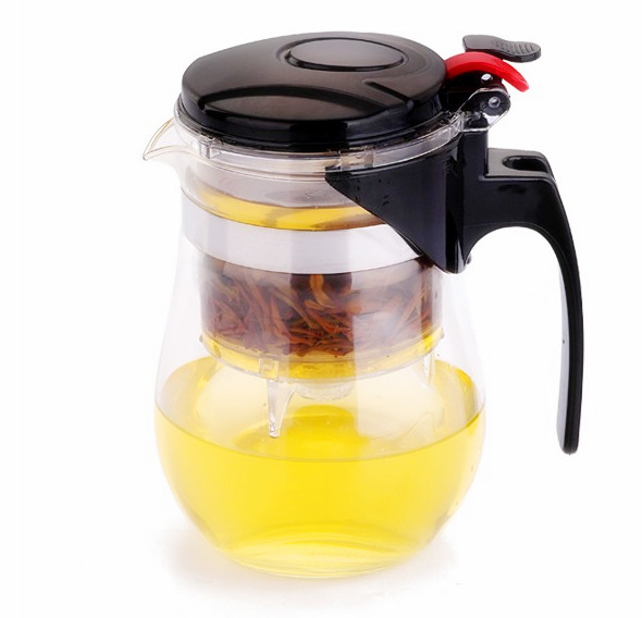 750ml Brosilicate Glass Tea Kettle with Filter