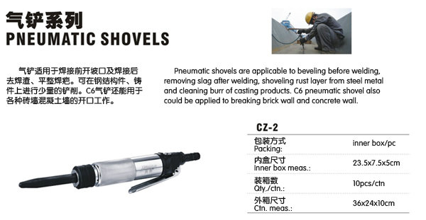 Top One Sell CZ-2 Pneumatic Shovels