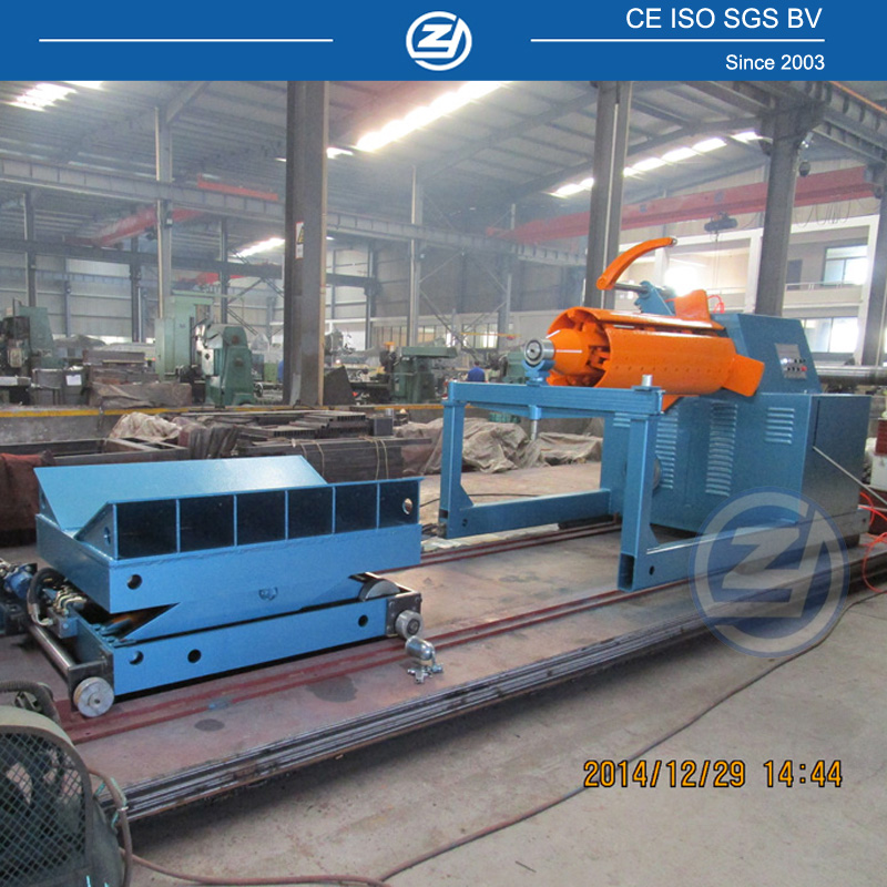 Hydraulic Uncoiler with Coil Car