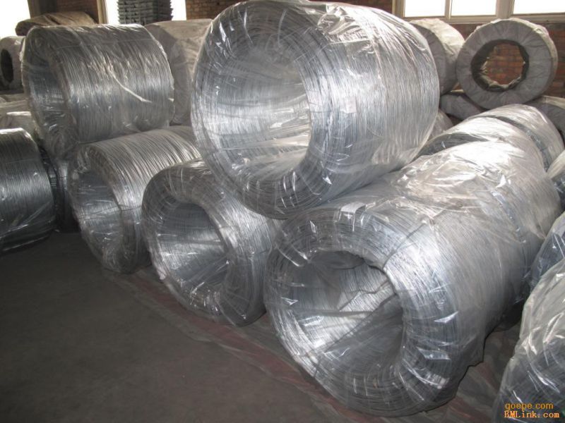 (Soft quality) Hot Dipped Galvanized Wire Shiny Colour