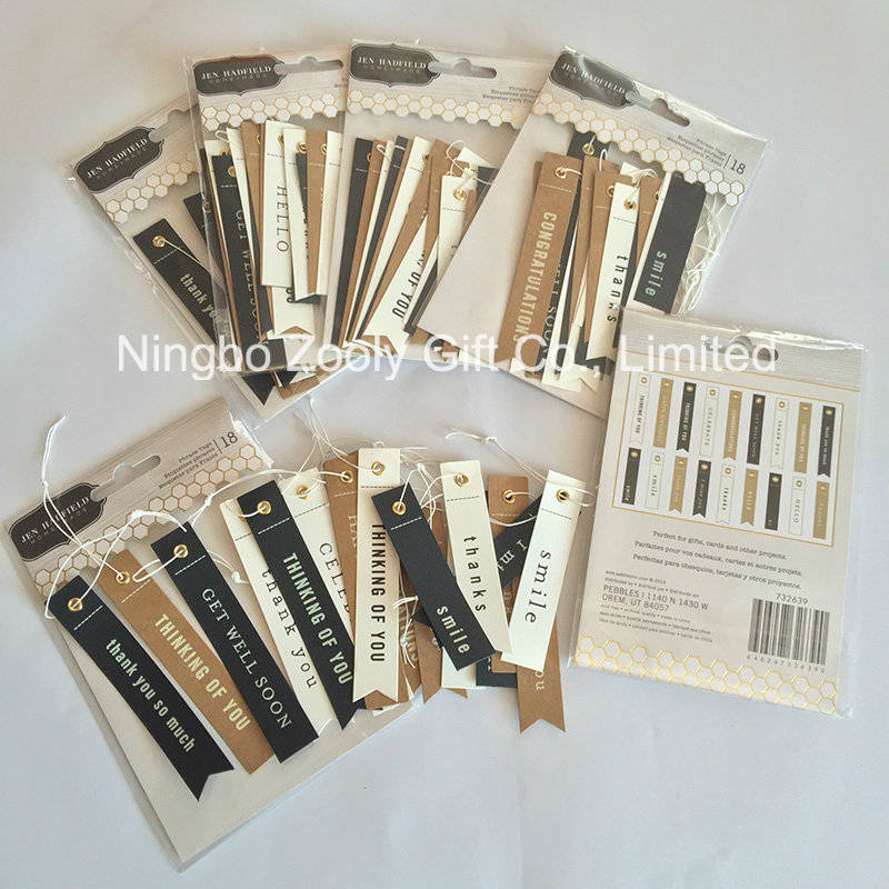 Assorted Paper Chalk Tag / Customize Chalkboard Tag