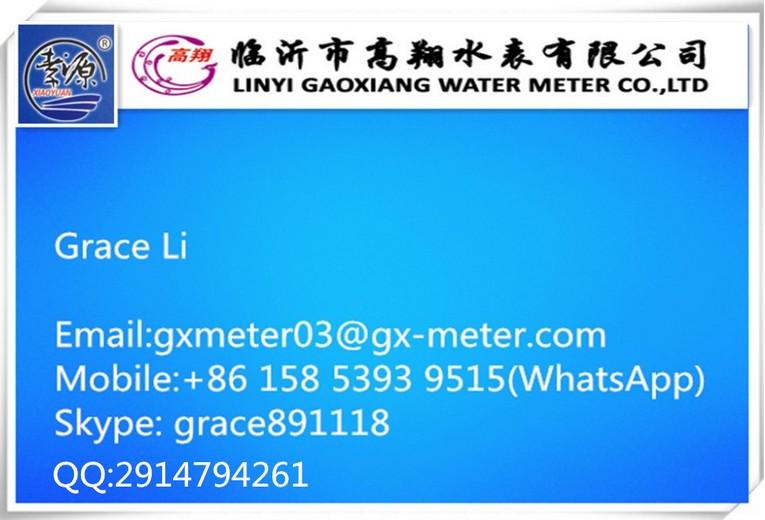 Brass Body IC Card Prepaid Water Meter