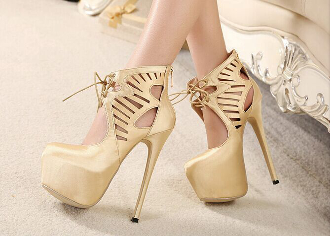 New Collection Fashion High Heel Ladies Shoes (Y 19)