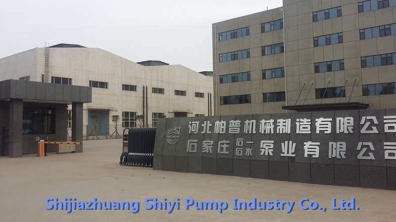 Vertical Rubber Lined Spindle Sump Slurry Pump