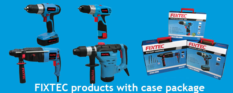 Fixtec Power Tool Hammer Drill 800W 26mm Rotary Hammer (FRH80001)