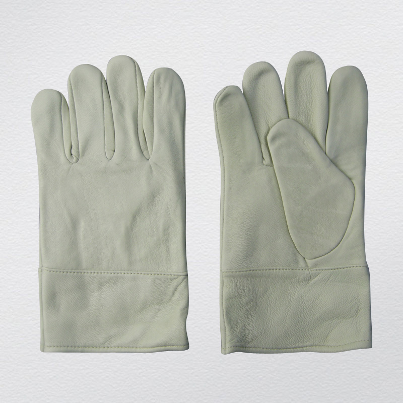 Goat Leather Unlined TIG Welding Glove Protective Glove-7335