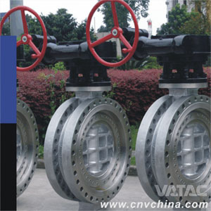 Gear Box Awwa Double Flange Butterfly Valve