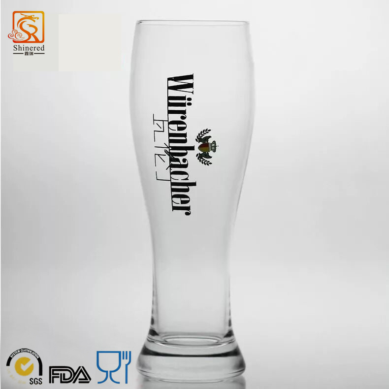 10oz Hand Blown Crystal Beer Glass Cup