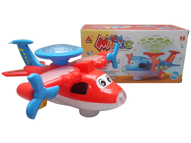 Battery Operated Plane Toys with Light and Music