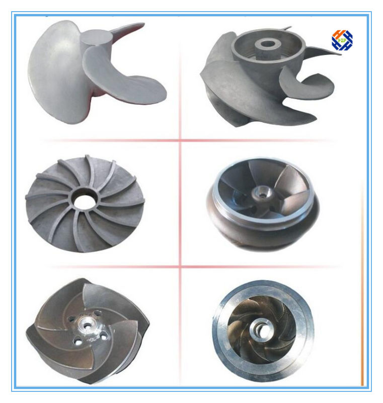 OEM Die Casting Steel Part with Fan Type