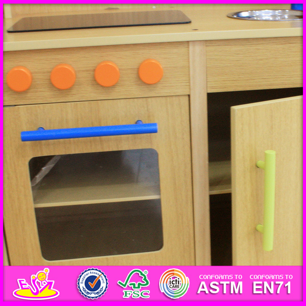 Wooden Toy Kitchen (W10C038)