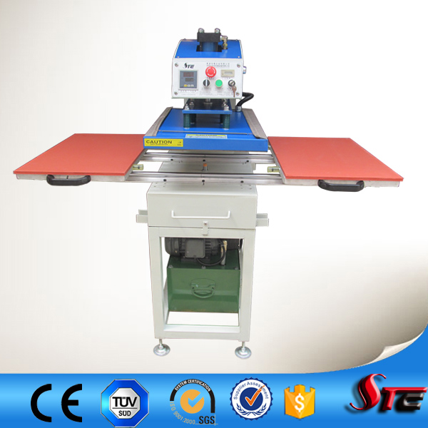 CE Approved 40X40cm Oil Hydraulic Double Station T Shirt Heat Press