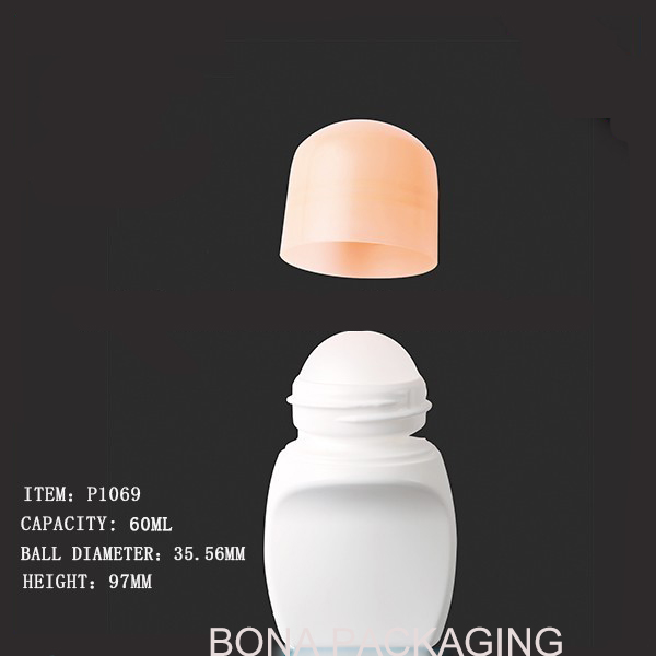 Plastic Roll on Bottle Cosmetics Packaging