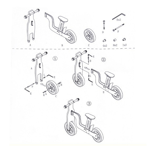 2014 Hot Sale High Quality Wooden Road Bike, Wooden Balance Road Bike, New Fashion Kids Road Bike W16c056