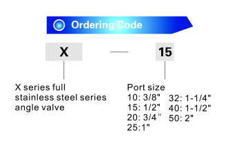 Pneumatic Control Angle Seat Valve