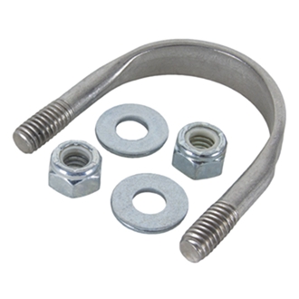 Customized M4 Thread Stainless Steel U Bolts Galvanized Threaded Bolt