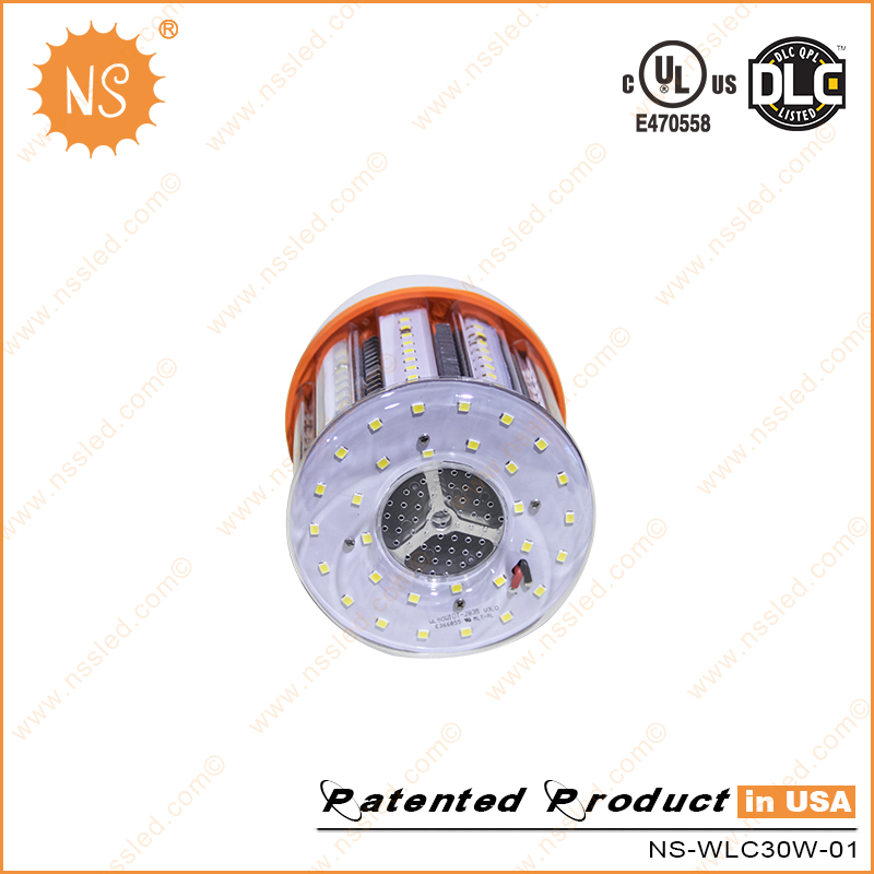 UL Dlc IP64 110V-277VAC 4000k E26 E39 4500lm 30W LED Light Bulb