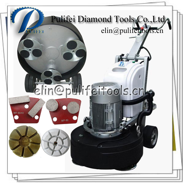 Concrete Floor Grinding Machine Diamond Tools Hexagon Segment Metal Concrete Floor Tools