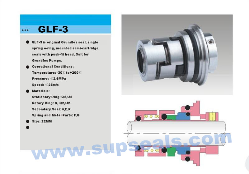 Cheap Replace Grundfos Water Pump Mechanical Seal/for Grundfos Pump Glf-3