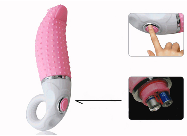 Adult Sex Toy 7 Speed Sex Tongue Vibrator (IJ-T10004)