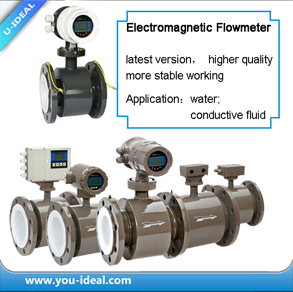 Gas or Steam Mass Vortex Flow Meter, Water Turbine Electromagnetic Flowmeter