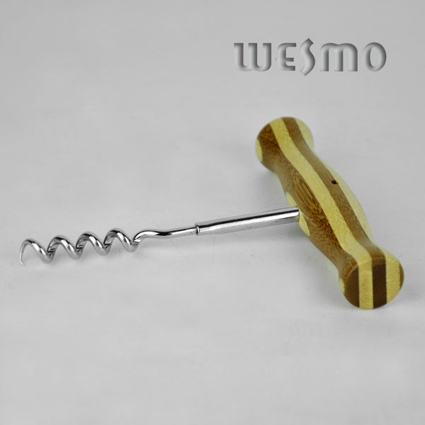 Bamboo Cup Mat Wine Corkscrew (WTB0508A)