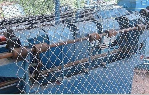 Galvanized Diamond Mesh/Chain Link Fence