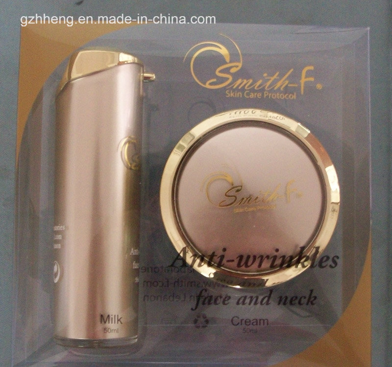 Custom printing folding clear plastic box for cosmetics (PVC box)