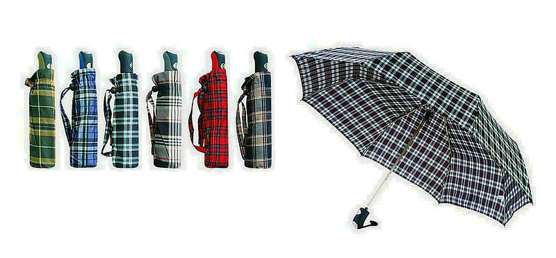Check Compact Automatic Umbrellas (YS-3FA22083425R)