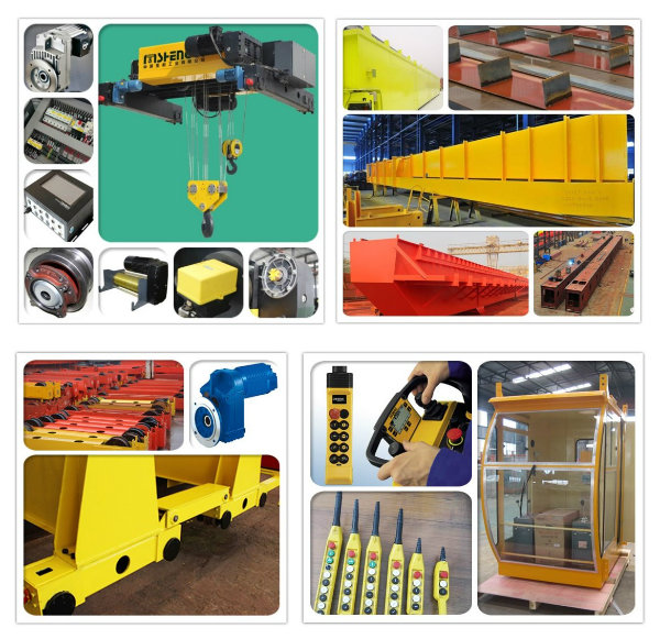 European Style Double Girder Overhead Crane