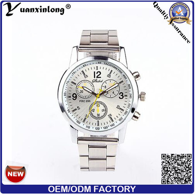 Yxl-664 Business Chronograph Design Watches, Stainless Steel Dise Material Wrist Watches Men Luxury Watch