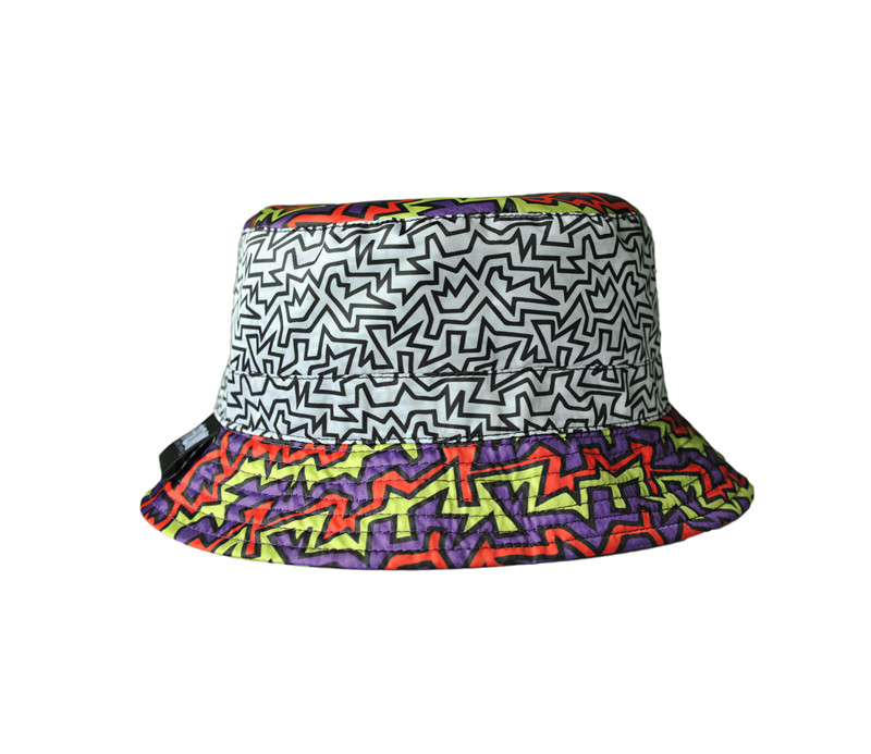 Cotton Twill Lady Sun Hat Bucket Hat with Plain Print (U0053)