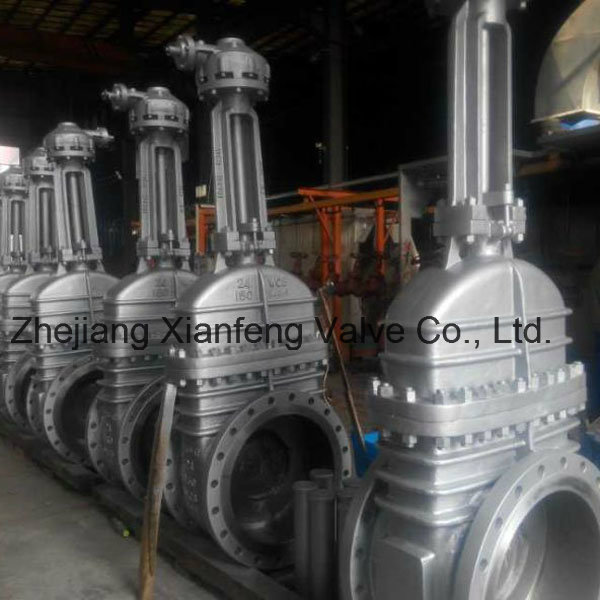 Large Diameter Cast Steel Flanged End Gate Valve