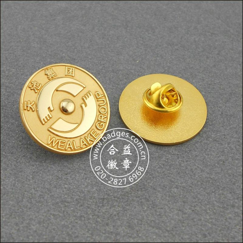 Enamel Lapel Pin, Gold Plated Badge (GZHY-LP-025)