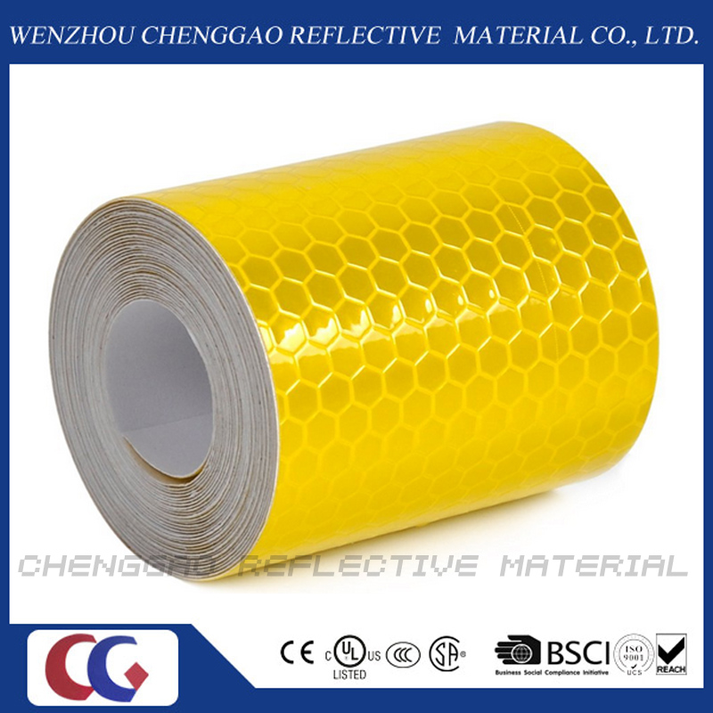 Free Sample PVC Honeycomb Reflective Tape for Traffic (C3500-OX)