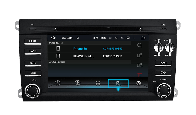 Hl-8816 Car DVD Player Android 5.1 Auto GPS for Prosche Cayenne GPS Navigation Bluetooth 3G WiFi Connection Radio TV