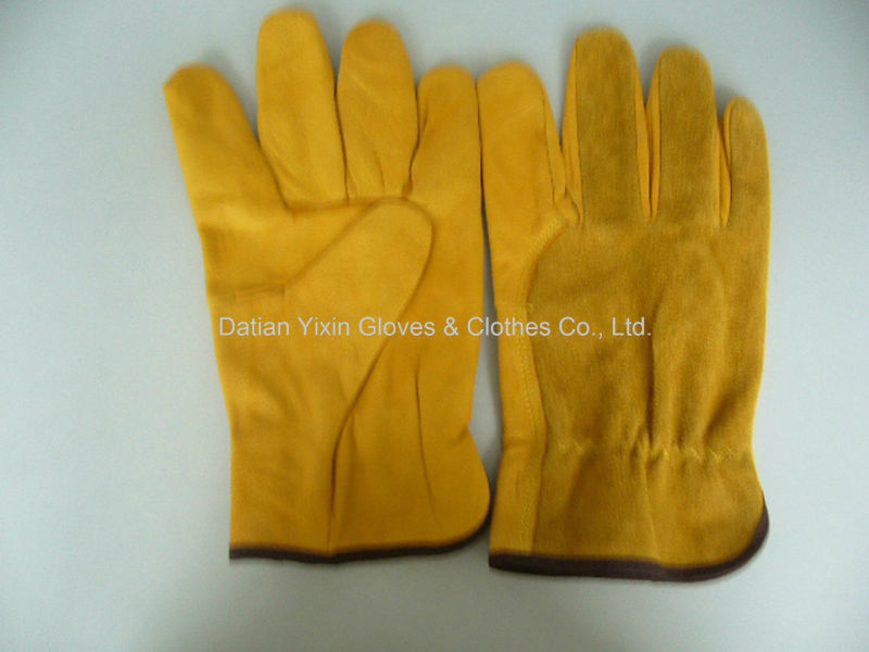 Driver Glove-Cow Hide Driver Glove-Leather Glove-Work Glove